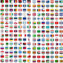 32 lá cờ thế giới cực kỳ sáng tạo, có lẽ chúng được tạo ra bởi những thiên tài