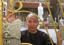 Anh: Phật tử Chùa Linh Sơn Xin Văn Phòng Nhà Ở Cho Ni Sư Tinh Thien Ở Lại