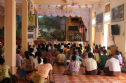 Myanmar: các Nữ Phật tử xuất gia gieo duyên trong dịp Tết cổ truyền