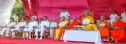 Sri Lanka: Dịp cuối năm Tổng thống đến chùa lễ Phật, cúng dường chư tăng