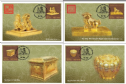 Việt Nam Phát hành bộ tem bảo vật quý về Phật giáo