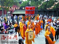Trung quốc: Chùa Bạch Mã cung đón xá-lợi Phật từ Thái Lan