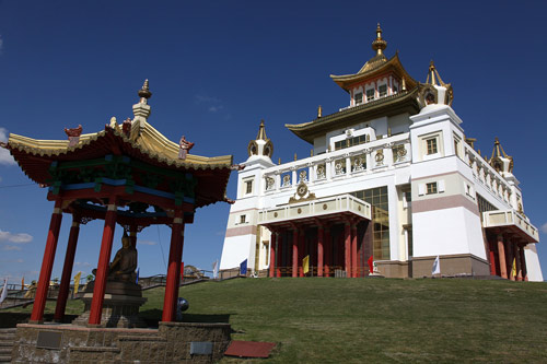 Một ngôi chùa ở Kalmykia