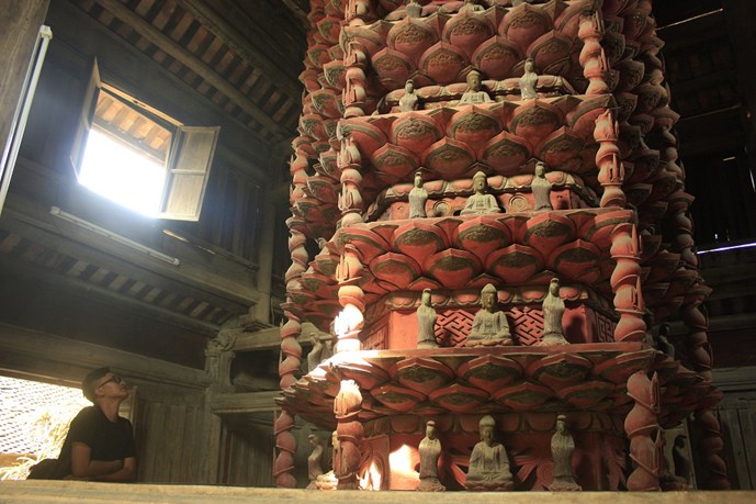 Cổ vật xứ Đông – Kỳ 3: 144 pho tượng Phật quay đều trên bảo tháp hơn 300 năm 2