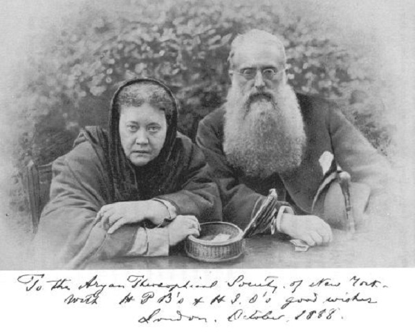 nhị vị Cư sĩ Henry Steel Olcott và Cư sĩ Helena Petrovna Blavatsky