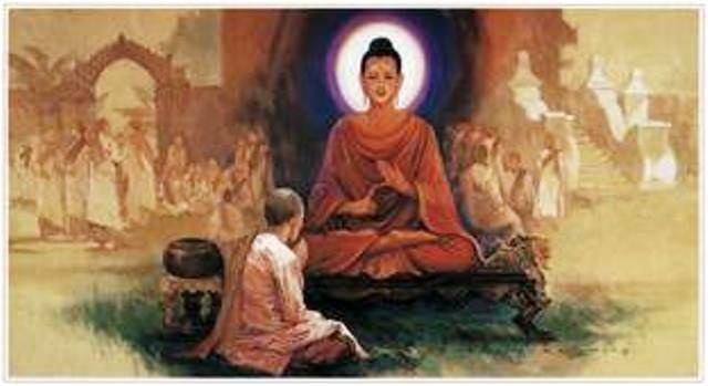 Đức Phật hướng dẫn di mẫu Mahà Pajàpati Gotami trên con đường đi đến sự giải thoát