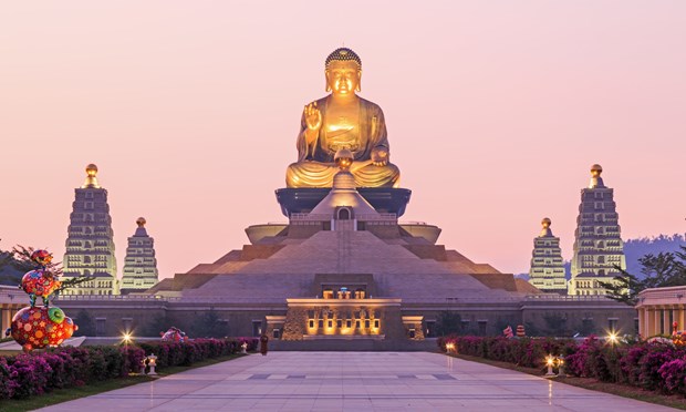 Tượng Phật ở Phật Quang Sơn