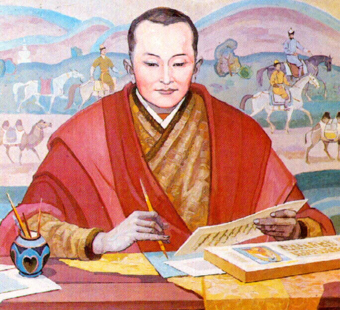 sư Zaya Pandita Namkhai Jamtso