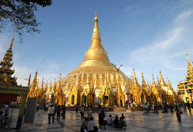 Chùa vàng Shwedagon, Yangon, Myanmar