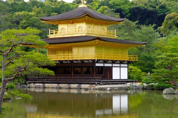 Kim Các Tự, chùa Lộc Uyển, Kyoto, Nhật Bản