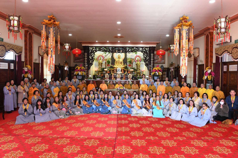 Khóa An Cư Kiết Đông PL.2566 - DL. 2022 của Tăng Đoàn Phật Giáo Tiểu bang Melbourne, Úc Châu