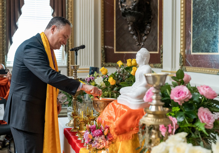 Phật giáo đồ Kính mừng Đại lễ Vesak tại Tòa Bạch Ốc, Hoa Kỳ