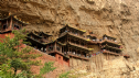 Trung quốc: Ngôi chùa treo trên vách đá có một không hai