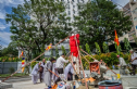 Sài gòn: Hoàn tất di dời tạm thời tượng Quách Thị Trang