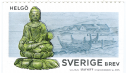 THỤY ĐIỂN: Phát hành tem hình đức Phật kỷ niệm Kỷ nguyên của người Viking