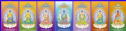 Bảy Tôn tượng đức Phật Dược Sư