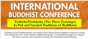Ấn Độ: Hội nghị Phật giáo Quốc tế về Tam học theo truyền thống Pali và Sanskrit