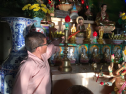 Bính Thuận: Đột nhập vào chùa trộm tượng Phật cổ cao 1m