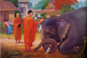 Đức Phật Thích Ca Mâu Ni (Phần 14): Nhiếp phục voi dữ, A Tô Thế Vương quy Phật