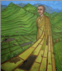 Duyên khởi Đức Phật dạy may chiếc y hình thửa ruộng xứ Ma Kiệt Đà