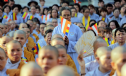 Hàng nghìn người Sài Gòn đi lễ chùa dịp lễ Phật Đản PL.2562 - DL 2018