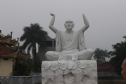 Hà Nội: 16 pho tượng La Hán trong chùa Khánh Long bị đập phá