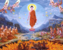 Kinh Ma ha ma da - Phật thăng Đao Lợi thiên vị mẫu thuyết pháp