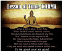 Lời đức Phật dạy về Thời gian và Nghiệp báo