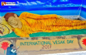 Sri Lanka: Nghệ sĩ Ấn Độ tạo tượng Phật bằng cát dài nhất thế giới