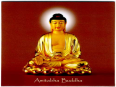 Đức Phật A Di Đà và năm vị Bồ tát