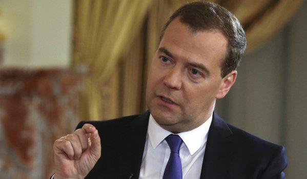 Thủ tướng Nga Dmitry Medvedev 