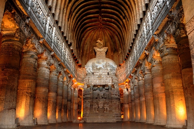 Quần thể động Ajanta, Ấn Độ