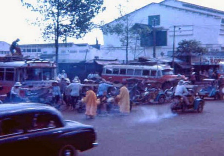 Đường Pétrus Ký ở Sài Gòn với bến xe lẫy lừng một thời
