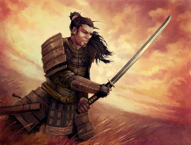 Samurai khổ luyện vì cuộc sống và chiến tranh. Ảnh minh họa