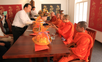 bai 22 Thái lan: Củng cố quan hệ ngoại giao thông qua các công tác Phật sự