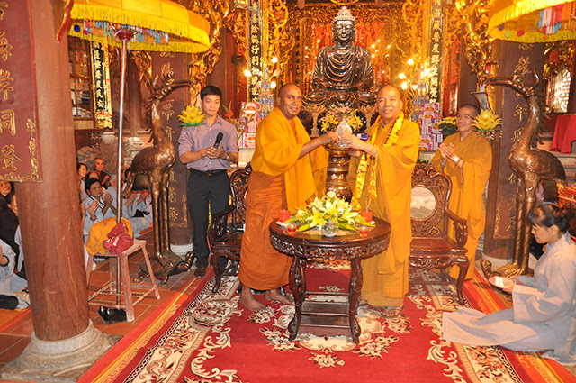 Sư trụ trì Bồ Đề Đạo Tràng thăm viếng đạo tràng chùa Thành - Lạng Sơn