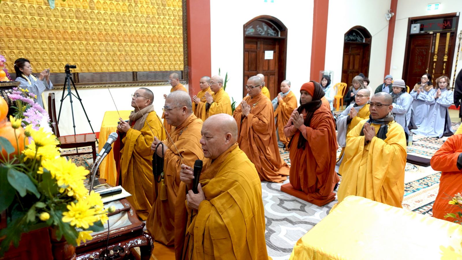 Hình SINH HOẠT VÀ BÉ MẠC KHOÁ AN CƯ KIẾT HẠ CHÙA THIÊN ẤN kỳ 7 (10.6.2025)