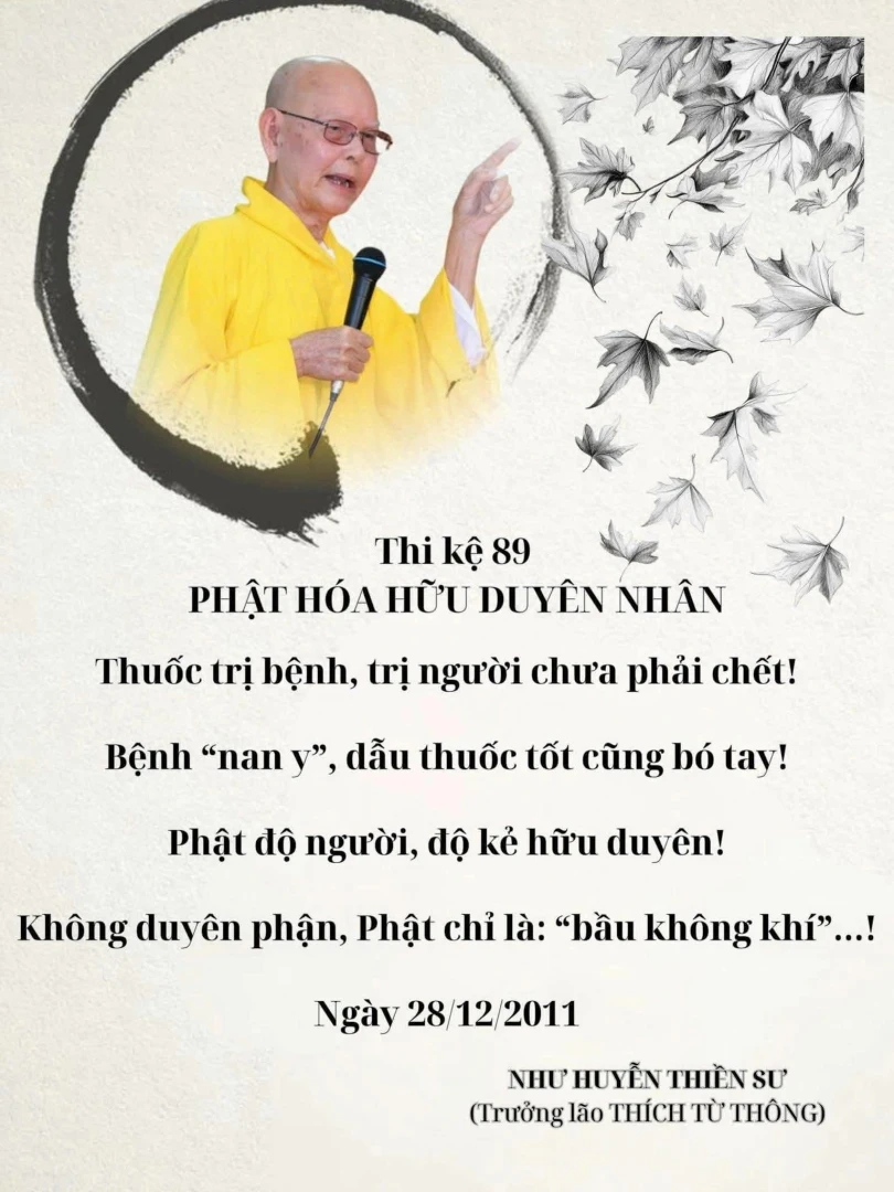 Điếu thi kính tưởng Như Huyễn Thiền Sư - Cố TLHT THích Từ Thông-29