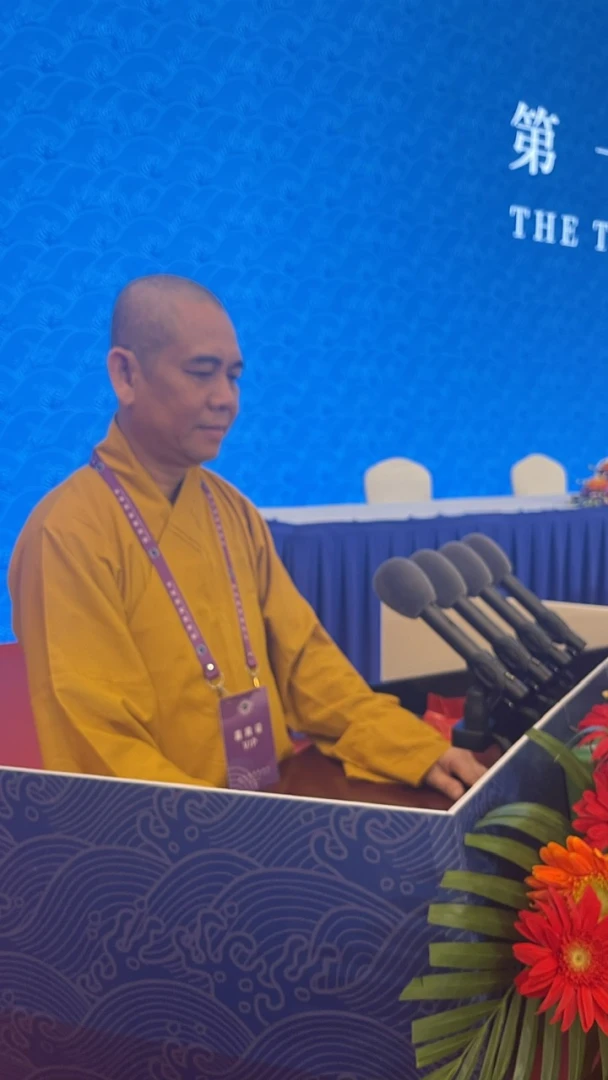 Bài tham luận "Giáo Dục Hoằng Pháp" tại Hội nghị Bàn tròn Phật giáo Nam Hải lần thứ X-1