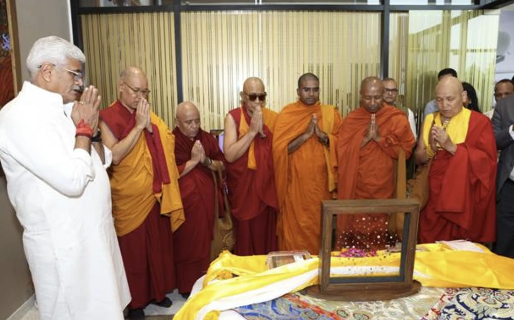 Ấn Độ trưng bày di vật gắn với xá lị Đức Phật sau 127 năm lưu lạc-14