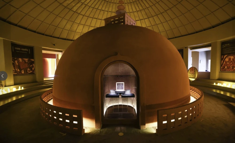 Ấn Độ trưng bày di vật gắn với xá lị Đức Phật sau 127 năm lưu lạc-19