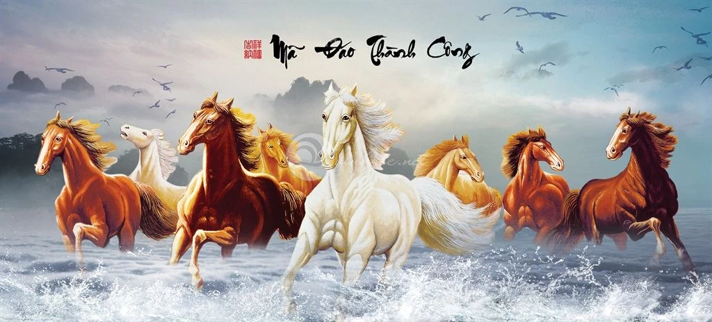 Vui với chữ nghĩa: năm Ngọ nói chuyện Ngựa: MÃ đáo thành công.