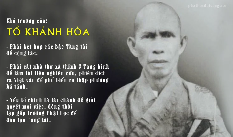 Thiền sư Khánh Hòa - vị danh tăng tiên phong trong phong trào chấn hưng PGVN nửa đầu TK XX