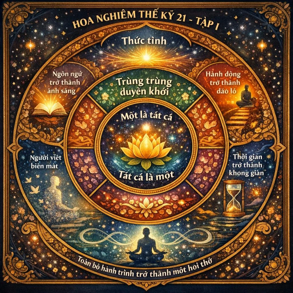HOA NGHIÊM THẾ KỶ 21 Tập I: CHƯƠNG 12 — Khi thời gian trở thành không gian