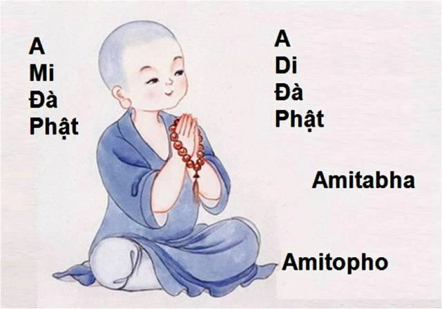 A Di Đà Phật hay A Mi Đà Phật?