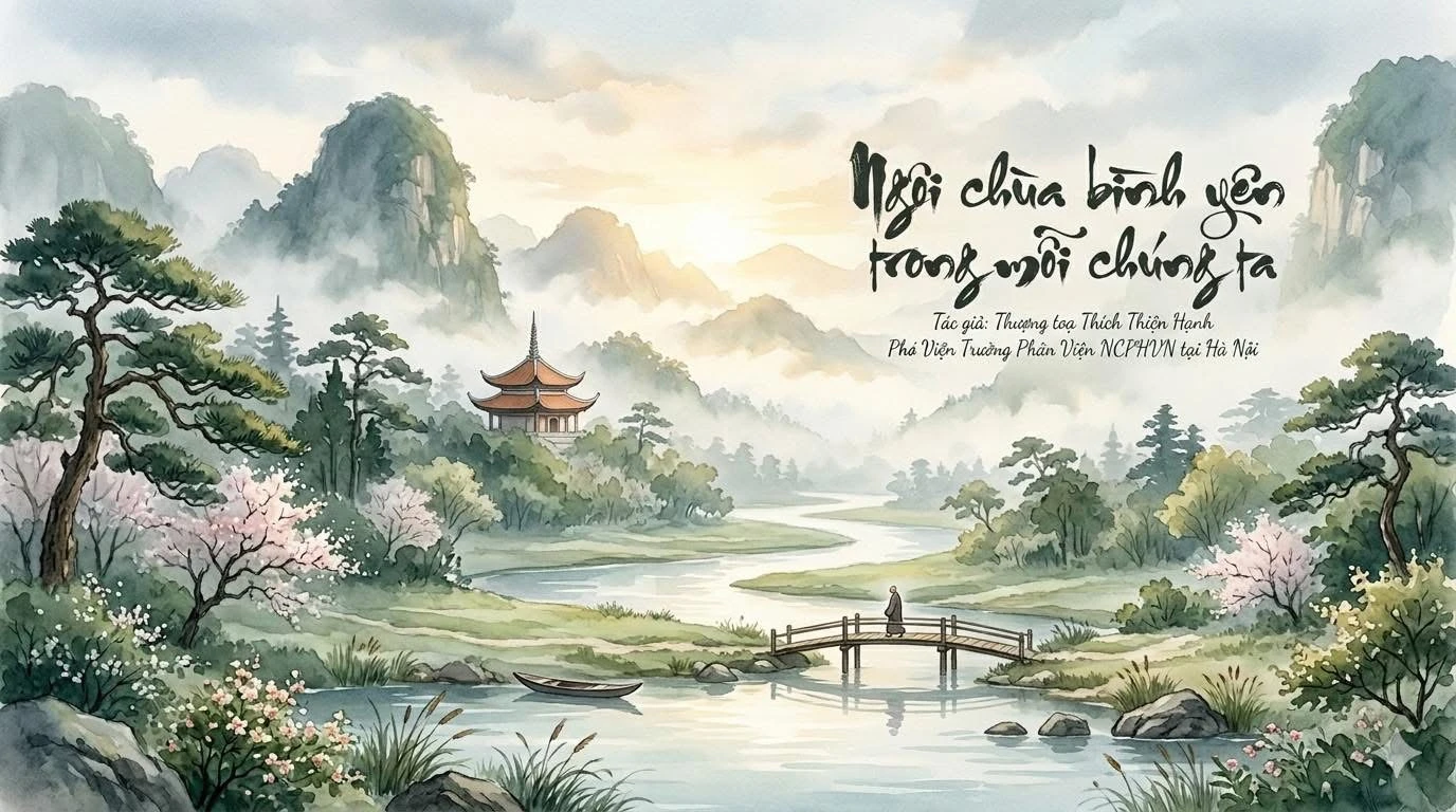 NGÔI CHÙA BÌNH YÊN TRONG MỖI CHÚNG TA