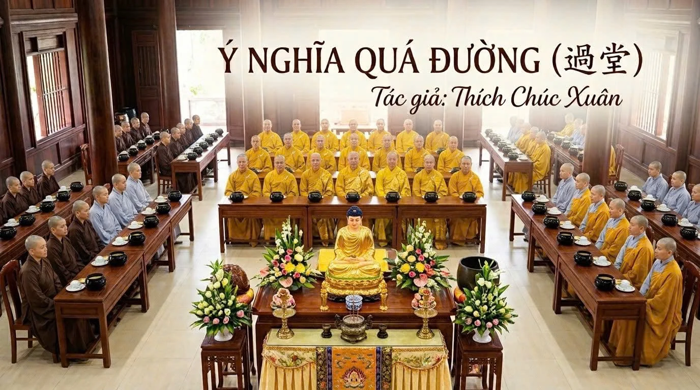 Ý NGHĨA QUÁ ĐƯỜNG (過堂)