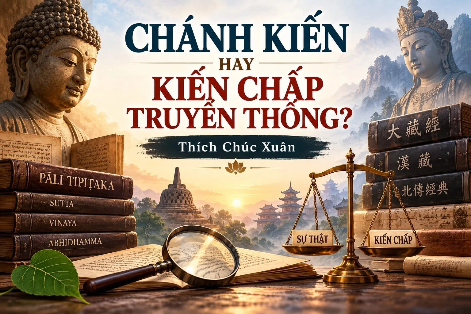 CHÁNH KIẾN HAY KIẾN CHẤP TRUYỀN THỐNG?