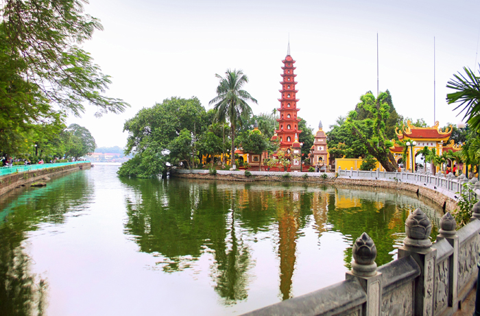 Báo nước ngoài chọn chùa Trấn Quốc (Hà Nội) là ngôi chùa đẹp hàng đầu thế giới