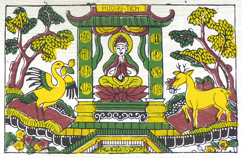 Hình Ảnh Bồ Tát Quan Âm Qua Tranh Dân Gian Việt Nam